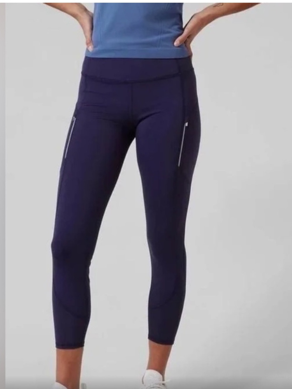 Athleta Rainier Textured 7/8 Tight Size Medium